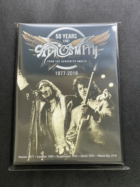AEROSMITH - 50 YEARS LIVE! 1977-2016 (3DVDR)