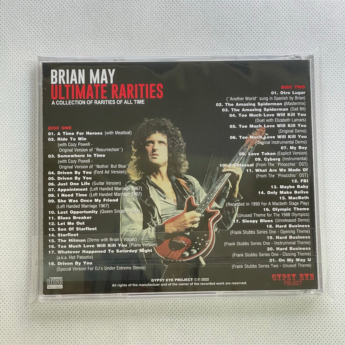 BRIAN MAY - ULTIMATE RARITIES (2CDR) – Acme Hot Disc