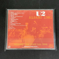 U2 - ALBANY 1981: OCTOBER THE FIRST U.S. TOUR