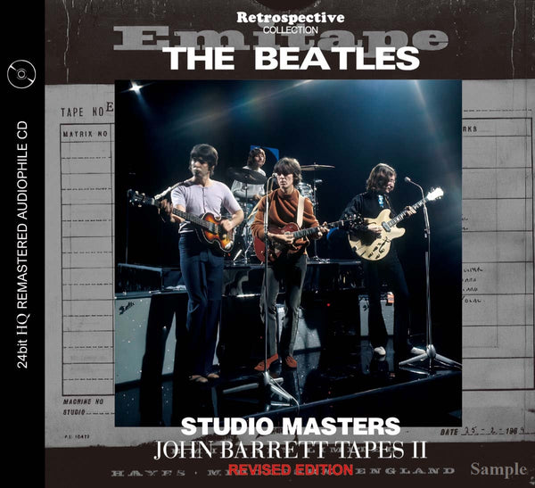 THE BEATLES / STUDIO MASTERS - JOHN BARRETT TAPES II (RIVISED EDITION)   24bit HQ REMASTERED AUDIOPHILE CD [1CD]