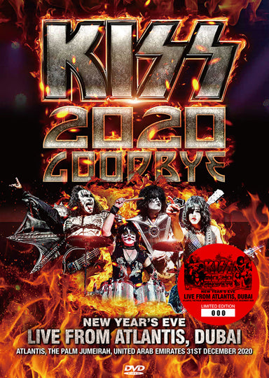 Kiss 2020 Goodbye Live From Atlantis Dubai 1dvd Acme Hot Disc