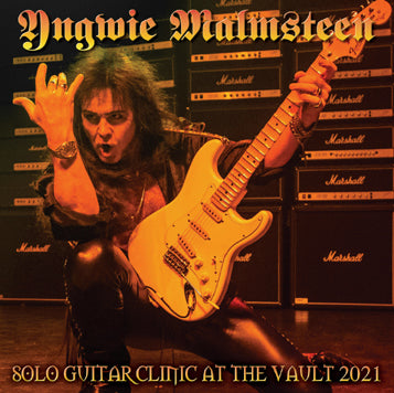 YNGIWE MALMSTEEN - SOLO GUITAR CLINIC AT THE VAULT 2021(1CDR)