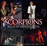 SCORPIONS - BACK IN MINDEN 1974 (1CDR)