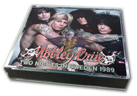 MOTLEY CRUE - TWO NIGHTS IN SWEDEN 1989