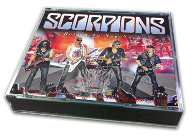 SCORPIONS - RETURN TO NEW YORK