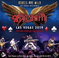 AEROSMITH - LAS VEGAS 2019 - THE FINAL NIGHT OF THE FIRST LEG (2CDR)