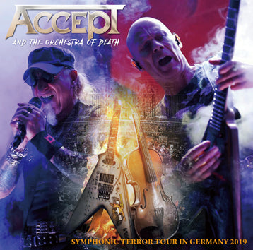ACCEPT AND THE ORCHESTRA OF DEATH - SYMPHONIC TERROR TOUR IN GERMANY 2019 (2CDR)