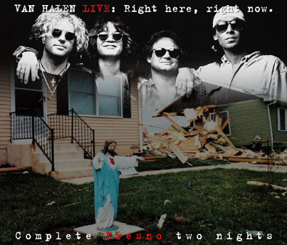 在庫人気Van Halen LIVE:Right Hear，right now レコード 洋楽