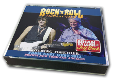 BRIAN WILSTON & JEFF BECK - ROCK'N'ROLL FANTASY CAMP FROM EAST WEST 2013