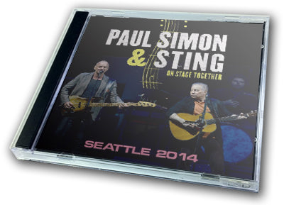PAUL SIMON & STING - ON STAGE TOGETHER SEATTLE 2014