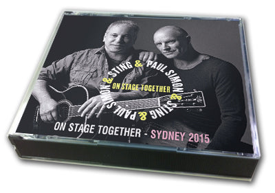 PAUL SIMON & STING - ON STAGE TOGETHER - SYDNEY 2015
