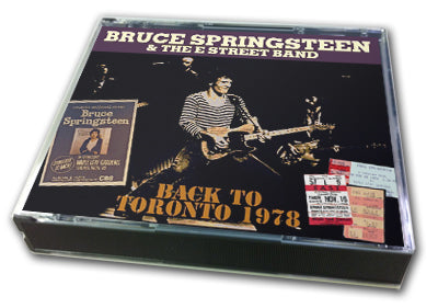 BRUCE SPRINGSTEEN - BACK TO TORONTO 1978