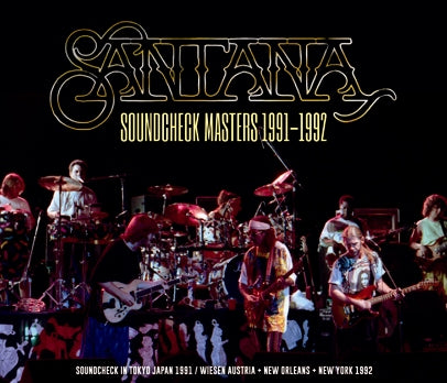 SANTANA - SOUNDCHECK MASTERS 1991-1992 (3CDR)