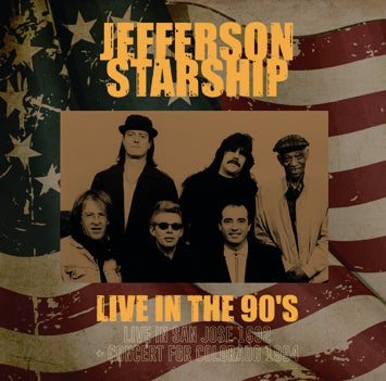 JEFFERSON STARSHIP - LIVE IN THE 90'S(2CDR)
