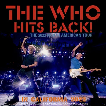 THE WHO - THE WHO HITS BACK !  IN CALIFORNIA 2022 (2CDR)