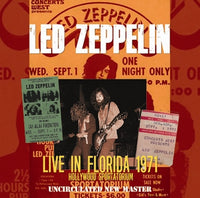 LED ZEPPELIN - LIVE IN FLORIDA 1971: UNCIRCULATED NEW MASTER (1CDR)