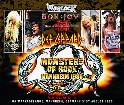 monsters of rock 1986 VARIOUS ARTISTS
