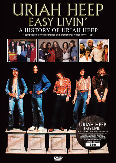 URIAH HEEP - EASY LIVIN': A HISTORY OF URIAH HEEP (1DVD)