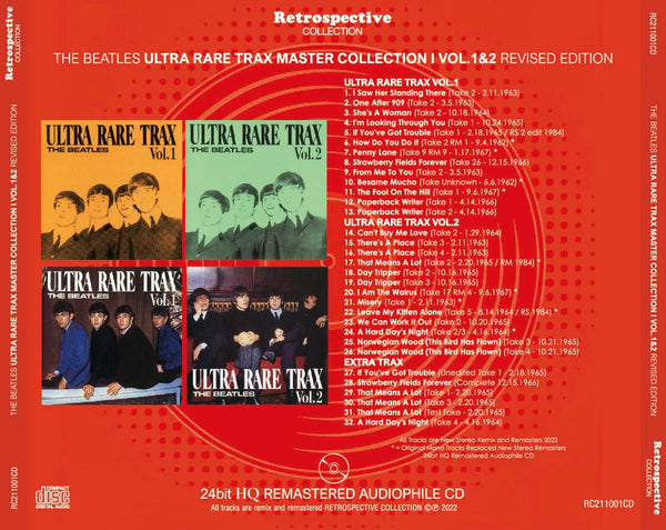 THE BEATLES / ULTRA RARE TRAX - MASTER COLLECTION I : VOL.1&2