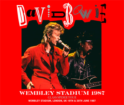 DAVID BOWIE - WEMBLEY STADIUM 1987 (4CDR)