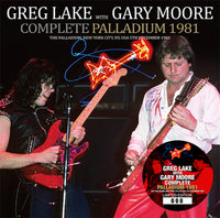 GREG LAKE with GARY MOORE - COMPLETE PALLADIUM 1981 (1CD)