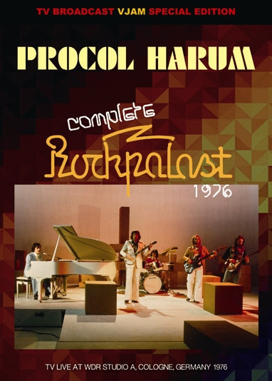 PROCOL HARUM - COMPLETE ROCKPALAST 1976 (1DVDR)