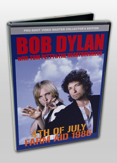 BOB DYLAN + TOM PETTY - 4TH OF JULY - FARM AID 1986