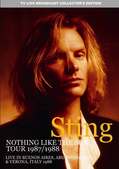 STING - ...NOTHING LIKE THE SUN TOUR 1987 / 1988