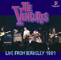 THE VENTURES - LIVE FROM BERKELEY 1981 (1CDR)
