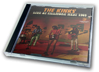 KINKS - LIVE AT THE FILLMORE WEST 1969