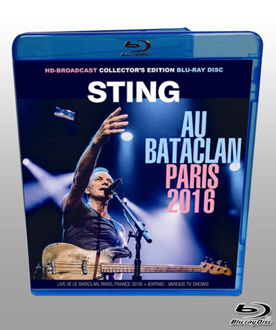 STING - AU BATACLAN :PARIS 2016