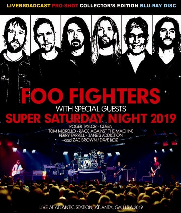 FOO FIGHTERS - SUPER SATURDAY NIGHT 2019
