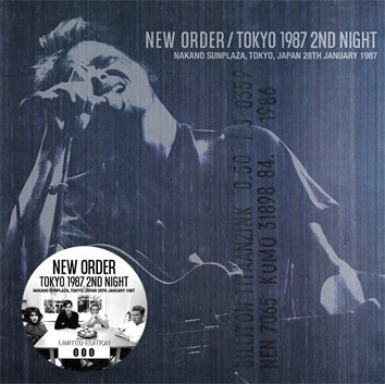 NEW ORDER - TOKYO 1987 2ND NIGHT