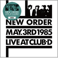 NEW ORDER - LIVE AT CLUB-D (1CD)