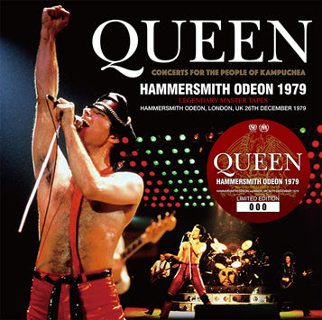 QUEEN - HAMMERSMITH ODEON 1979: LEGENDARY MASTER TAPES (2CD)