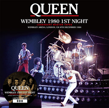 QUEEN - WEMBLEY 1980 1ST NIGHT: LEGENDARY MASTER TAPES (2CD)
