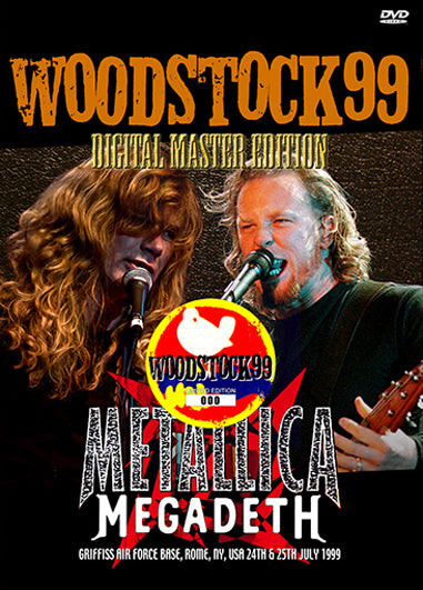 METALLICA+ MEGADETH - WOODSTOCK '99: DIGITAL REMASTER