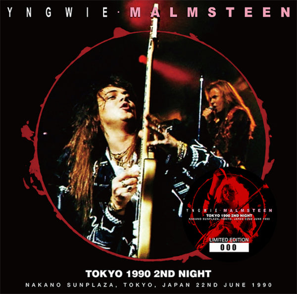 YNGWIE MALMSTEEN - TOKYO 1990 2ND NIGHT (2CD)