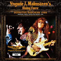 YNGWIE J. MALMSTEEN'S RISING FORCE - DEFINITIVE BUDOKAN 1988 (2CD)