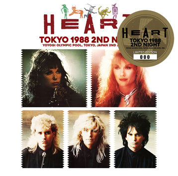 HEART - TOKYO 1988 2ND NIGHT (2CD)