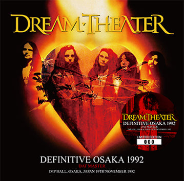 DREAM THEATER - DEFINITIVE OSAKA 1992: DAT MASTER